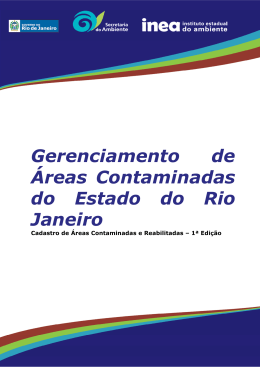 Gerenciamento de Áreas Contaminadas do Estado do Rio