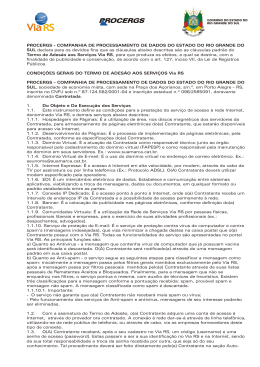 PROCERGS - COMPANHIA DE PROCESSAMENTO DE