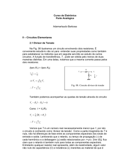 Circuitos Elementares