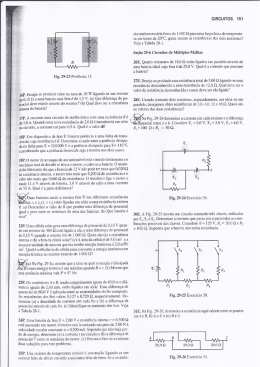 Fig. 29-23 Problema 15. ` P, Deseja-se produzir calor na taxa de 10