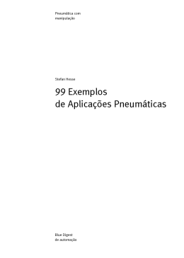 99 Exemplos de Aplica&ccedil;&otilde;es Pneum&aacute;ticas