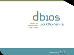 estações de trabalho - DBios Back Office Services