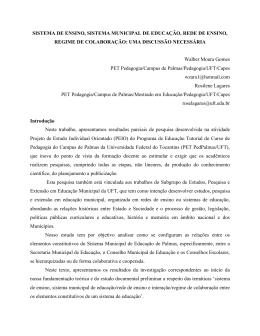 Walber Moura Gomes e Rosilene Lagares - Sistema de