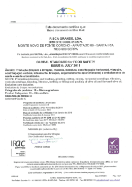 Este documento certifica que: