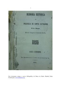 Este documento integra o acervo bibliogr&aacute;fico do Banco de Dados