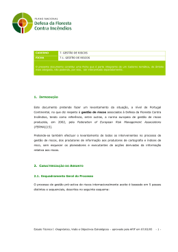Este documento pretende fazer um levantamento da situa&ccedil;&atilde;o, a