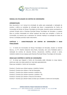 Fazer das Regras - Parque Tecnol&oacute;gico de Sorocaba