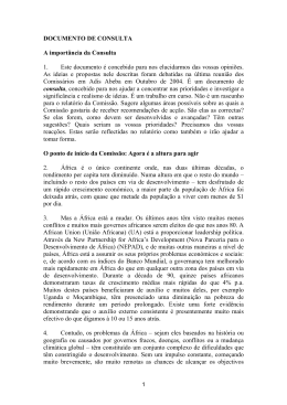 DOCUMENTO DE CONSULTA A import&acirc;ncia da Consulta