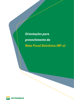 Cartilha do Fornecedor - Outros Sites Petrobras