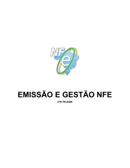 Emiss&atilde;o e Gerenciamento de NF-e