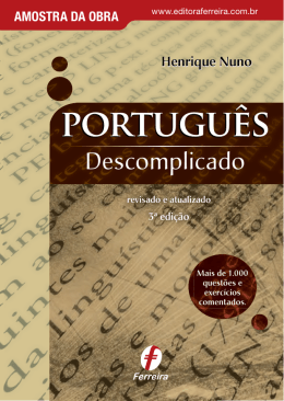 portugu&ecirc;s - Editora Ferreira