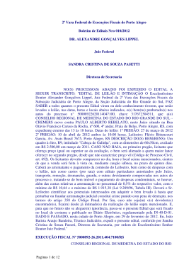 leilao e - Justi&ccedil;a Federal do Rio Grande do Sul