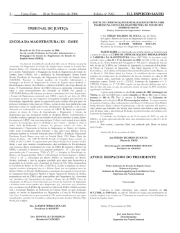 Word Pro - 28112006.lwp - Tribunal de Justiça do Espírito Santo