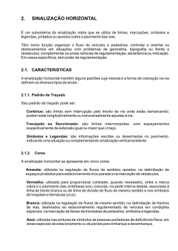 2. sinaliza&ccedil;&atilde;o horizontal