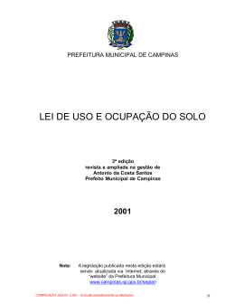 Lei 6031 - Campinas