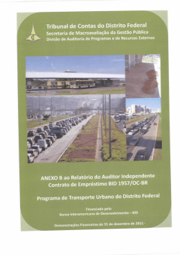 Anexo B - Tribunal de Contas do Distrito Federal