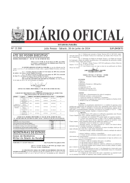 di&aacute;rio oficial 28-06-2014 - SSPC-PB