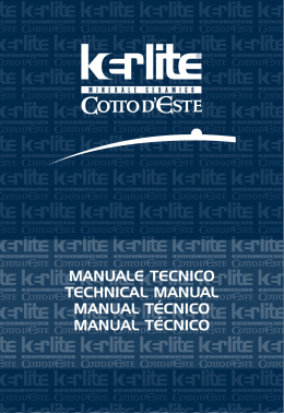 manuale tecnico technical manual manual técnico manual