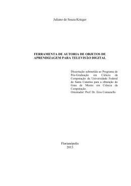 FERRAMENTA DE AUTORIA DE OBJETOS DE APRENDIZAGEM