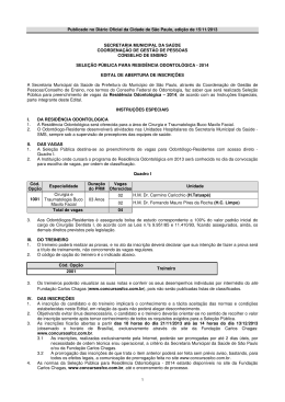 secretaria municipal da sa&uacute;de coordena&ccedil;ăo de gestăo de pessoas