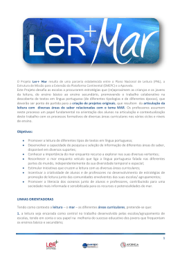 Projeto Ler+Mar