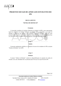Projeto de Apoio aos Estudantes do IPS