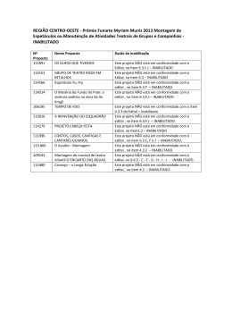 Acesse aqui a lista dos INABILITADOS