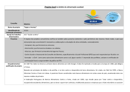 Projeto Sopas e Aromas - Odemira - ARS Alentejo