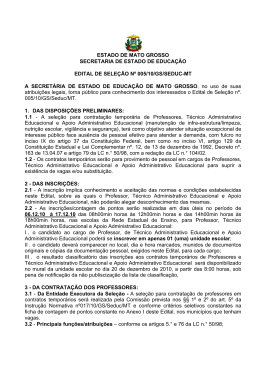 edital 005.10.10 - Seduc