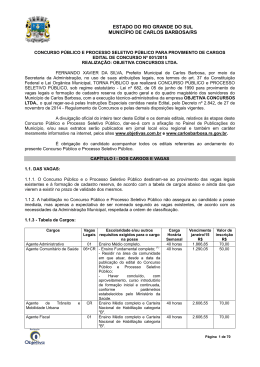 Edital 1/2015 - Objetiva Concursos