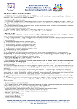 Professor, Auxiliar de Turmas e Apoio Administrativo Educacional