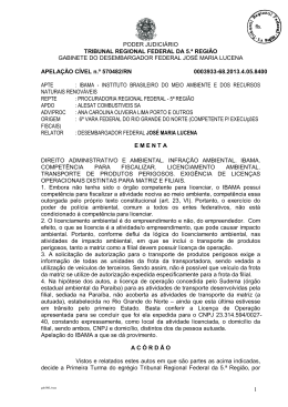 poder judiciário tribunal regional federal da 5.ª região gabinete do