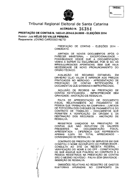 Scanned Document - Tribunal Regional Eleitoral de Santa Catarina