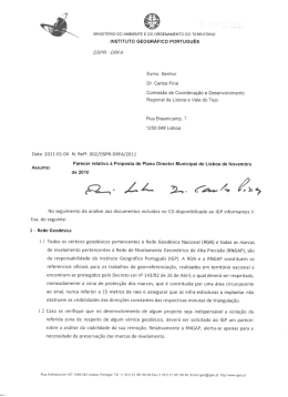 MINIsTERIo Do AMBIENTE E Do oRDENAMENTo Do TERRITÓRIO