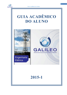 guia acadêmico do aluno 2015-1 - Instituto Galileo de Ensino Superior