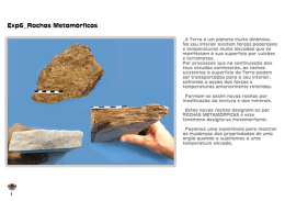 Exp6_Rochas Metam&oacute;rficas