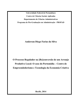 Anderson Diego Farias da Silva O Processo Regulador na [Re