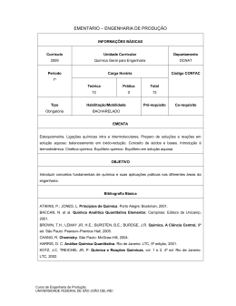 EMENT&Aacute;RIO &ndash; ENGENHARIA DE PRODU&Ccedil;&Atilde;O
