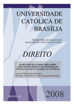 Elaine Cristina Mesquita - Universidade Católica de Brasília