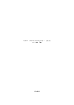 Elaine Cristina Rodrigues de Souza