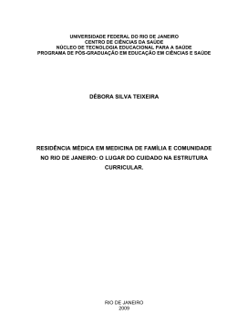 d&eacute;bora silva teixeira resid&ecirc;ncia m&eacute;dica em medicina