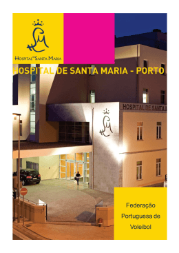 serviços - Federação Portuguesa de Voleibol