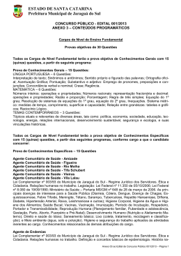 Anexo 3 - Conte&uacute;dos Program&aacute;ticos