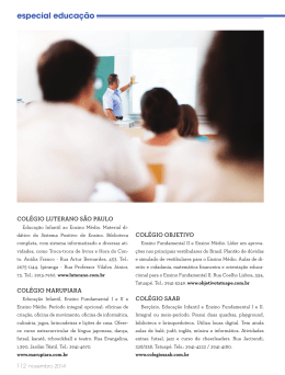 especial educação - Revista da Mooca