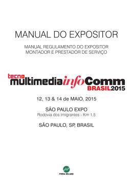 Português - TecnoMultimedia InfoComm Brasil