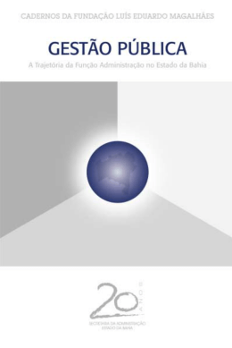 1 Cadernos Flem VI &ndash; Gest&atilde;o P&uacute;blica - FLEM