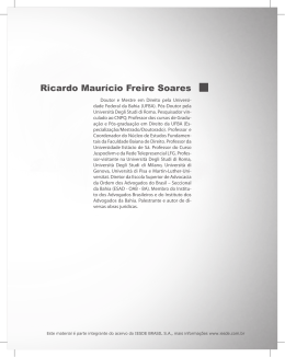 Ricardo Maurício Freire Soares - UOL Concursos Públicos