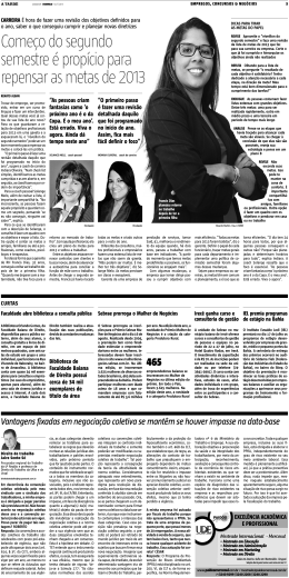 Começo do segundo semestre é propício para repensar as metas