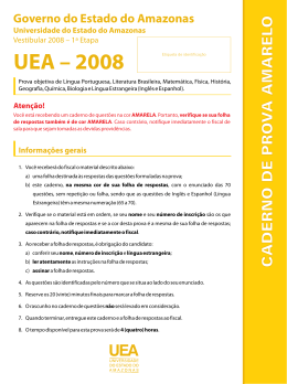 Prova Amarela