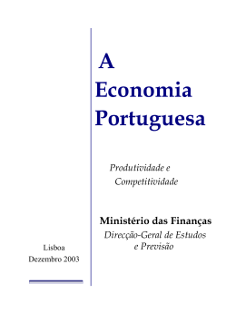 A Economia Portuguesa